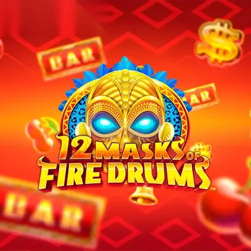 12 Masks of Fire Drums